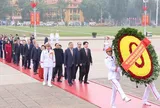 Lãnh đạo Đảng, Nhà nước vào Lăng viếng Chủ tịch Hồ Chí Minh nhân dịp Tết Nguyên đán Bính Ngọ