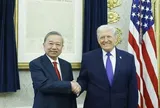 Tổng Bí thư Tô Lâm gặp Tổng thống Hoa Kỳ Donald Trump