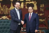 Thủ tướng Phạm Minh Chính tiếp Đại sứ Anh Iain Frew