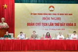 Hội nghị Đoàn Chủ tịch MTTQ Việt Nam lần thứ 7, khoá X: Hoàn thiện văn kiện, chuẩn bị Đại hội XI