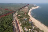 Toàn cảnh vị trí cao tốc Hồ Tràm - sân bay Long Thành sắp khởi công