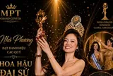 Doanh nhân Nhã Phương đăng quang Hoa hậu Đại sứ Doanh nhân Hòa bình Toàn cầu 2026 cuộc thi Miss Grand Business Global 2026