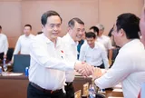 Thủ tướng Chính phủ và Chủ tịch Quốc hội gặp mặt lãnh đạo các cơ quan báo chí