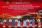 TP.HCM khởi công 8 dự án hơn 253.000 tỷ kỷ niệm 50 năm thành phố mang tên Bác
