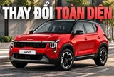 Kia Sonet thế hệ mới tiếp tục lộ diện: Nâng cấp toàn diện khung gầm, màn hình kép 12,3 inch, hứa hẹn có bản hybrid