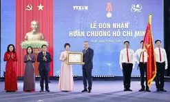 Thông tấn xã Việt Nam vinh dự đón nhận Huân chương Hồ Chí Minh lần thứ 3