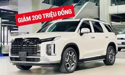 Hyundai Palisade tiếp tục ưu đãi ‘khủng’: Giảm 200 triệu tiền mặt, xuống cạnh tranh với Everest, Fortuner