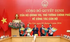 Công bố quyết định của Bộ Chính trị và Thủ tướng Chính phủ về công tác cán bộ