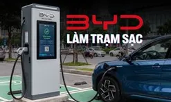 Trạm sạc BYD 'lộ diện' tại Việt Nam: Không phải loại công suất siêu cao, mỗi lần chỉ sạc được 1 xe