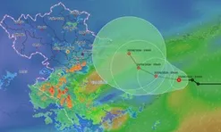 Áp thấp nhiệt đới mạnh thêm, hướng vào Vịnh Bắc Bộ, diễn biến khó lường
