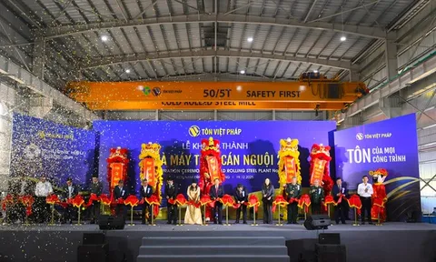 Tôn Việt Pháp khánh thành Nhà máy Thép cán nguội số 2: Khẳng định vị thế, bứt phá kỷ nguyên mới