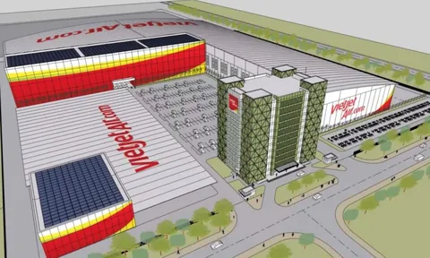 Vietjet cất nóc hangar chuẩn quốc tế, khai trương chuyến bay tới Cảng Hàng không quốc tế Long Thành