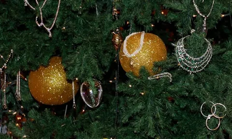 Chiêm ngưỡng những cây thông Noel đắt hơn cả xe sang