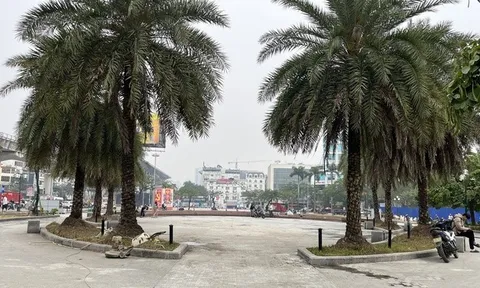 Sau phản ánh xuống cấp, công viên hồ điều hòa Mai Dịch khoác diện mạo mới