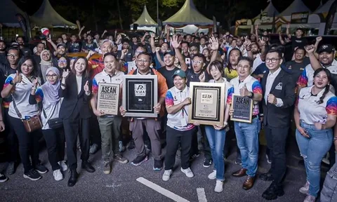 Tái định nghĩa ngành sơn ô tô: Samurai Paint hoàn thành thử thách phun sơn aerosol lớn nhất châu Á