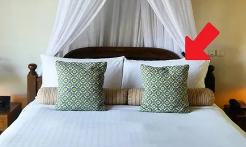 Tại sao khách sạn luôn đặt 4 chiếc gối trên giường, lý do khiến ai cũng ngạc nhiên
