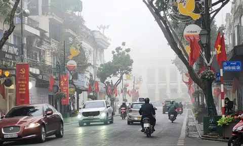 Miền Bắc trời rét về đêm và sáng sớm, miền Nam xuất hiện mưa dông