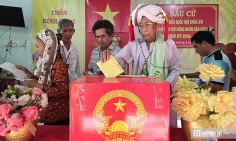 Bí thư, Chủ tịch UBND tỉnh Lâm Đồng cùng nhiều cử tri đi bầu cử