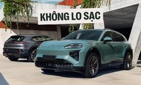 Porsche Cayenne điện sắp về Việt Nam: Giá từ 4,72 tỷ đồng, mạnh hơn nhiều siêu xe, đầy pin đủ chạy Hà Nội - Huế