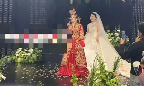 Đang tổ chức đám cưới, mẹ chú rể có hành động "lạ" khiến cô dâu tái mặt