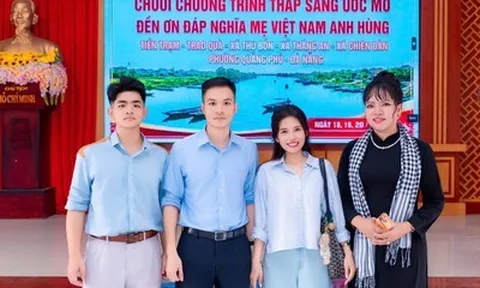 Lan tỏa giá trị tri ân từ sự tiếp nối giữa hai thế hệ