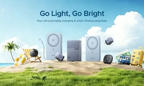 UGREEN ra mắt các giải pháp sạc và thiết bị định vị mới cho mùa du lịch hè gọn nhẹ, an tâm hơn