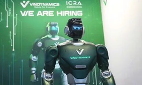 Robot hình người của Vingroup lần đầu ra mắt thế giới: Có thể làm hướng dẫn viên, hỗ trợ an ninh và việc nhà