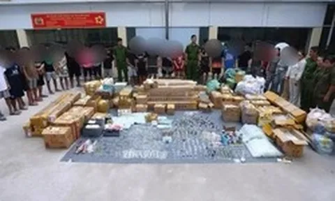 Bắt 30 đối tượng trong đường dây ma túy liên tỉnh, thu giữ hơn 1 tấn tang vật