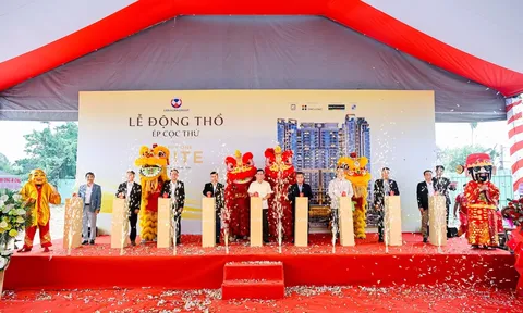 Vạn Xuân Group chính thức động thổ dự án Happy One Elite