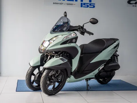 Yamaha Tricity 155 về Việt Nam: Bánh kép phía trước cho người người thích 'độc lạ', giá quy đổi từ 103 triệu đồng
