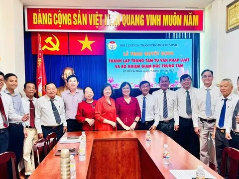 Thành lập 9 Trung tâm Tư vấn pháp luật mới thuộc Hội Luật gia Tp.Hồ Chí Minh