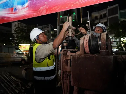 Xuyên đêm khoan địa chất tuyến Metro số 2 ở TP.HCM, hướng đến mốc vận hành 2030 1