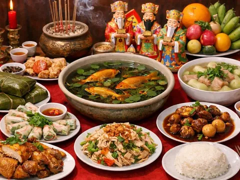 Đặt mâm cỗ cúng ông Công ông Táo ở đâu là chuẩn nhất?