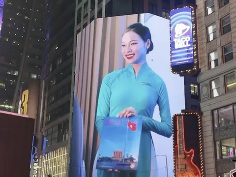 Hình ảnh Việt Nam tỏa sáng tại Quảng trường Thời đại, New York