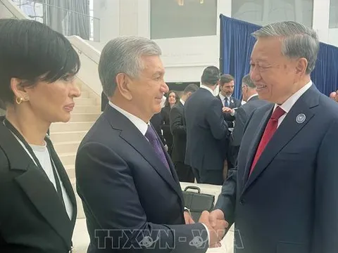 Tổng Bí thư Tô Lâm gặp lãnh đạo các nước nhân dịp tham dự cuộc họp khai mạc Hội đồng Hòa bình về Gaza