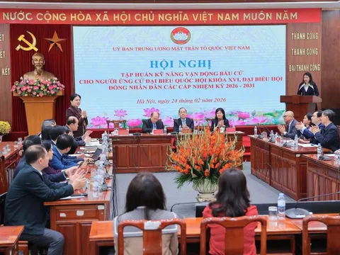 Danh sách người ứng cử ĐBQH khóa XVI thuộc khối Mặt trận Tổ quốc Việt Nam