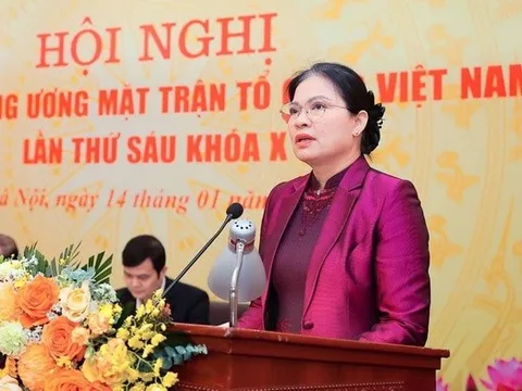 Phó Chủ tịch MTTQ Việt Nam Hà Thị Nga sắp tiếp xúc cử tri tại Lai Châu