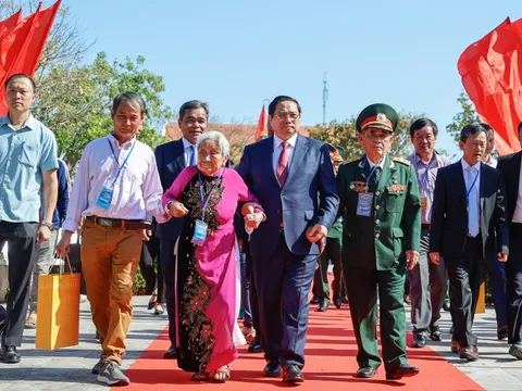 Thủ tướng Phạm Minh Chính dự lễ kỷ niệm 120 năm ngày sinh Thủ tướng Phạm Văn Đồng