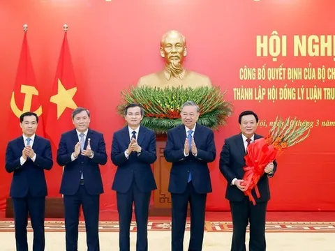 Ông Nguyễn Xuân Thắng tiếp tục giữ chức Chủ tịch Hội đồng Lý luận Trung ương