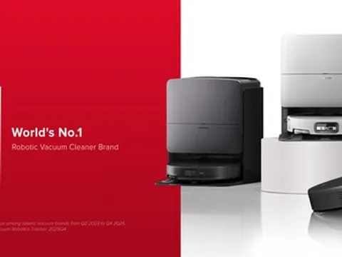 Roborock trở thành thương hiệu robot làm sạch thông minh số 1 thế giới, theo IDC