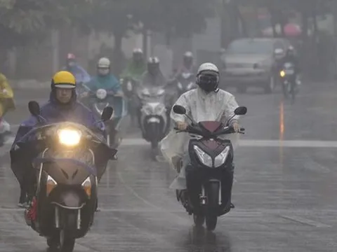 Không khí lạnh dồn dập tràn xuống, miền Bắc hạ nhiệt đột ngột kèm mưa diện rộng