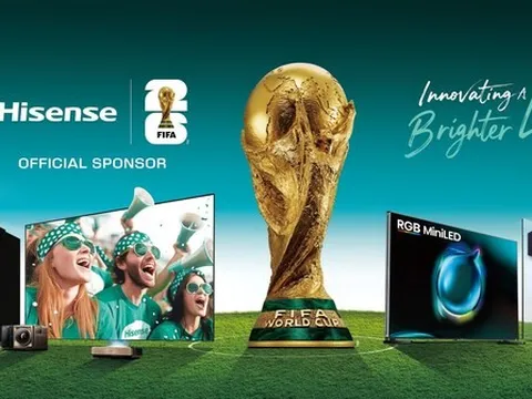 Hisense khuấy động không khí đếm ngược đến FIFA World Cup 2026™, trình diễn thế hệ giải trí tại gia và cuộc sống thông minh mới