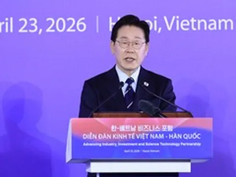 Tổng thống Lee Jae Myung: Tương lai của Việt Nam chính là cơ hội của Hàn Quốc