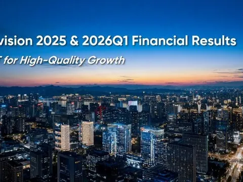 Hikvision công bố kết quả tài chính cả năm 2025 và quý I năm 2026