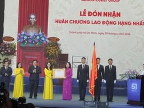 Saigontourist Group kỷ niệm 51 năm thành lập và đón Huân chương Lao động hạng Nhất lần thứ hai