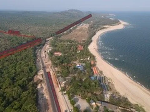 Toàn cảnh vị trí cao tốc Hồ Tràm - sân bay Long Thành sắp khởi công