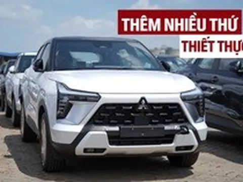 Mitsubishi Xforce 2026 ra mắt Việt Nam: Giá từ 605 triệu đồng, bổ sung ghế điện, camera 360, bản ‘base’ có nhiều điểm mới, ‘phả hơi nóng’ lên Yaris Cross