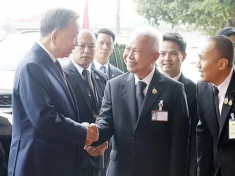 Tổng Bí thư, Chủ tịch nước Tô Lâm hội kiến Chủ tịch Quốc hội Thái Lan