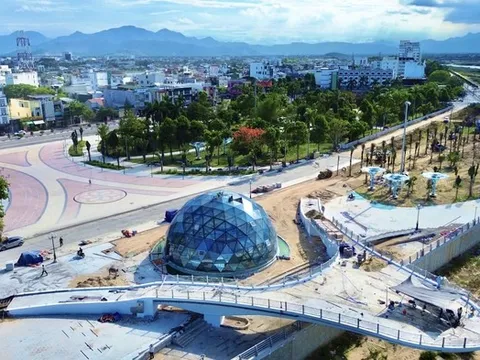 Khu vực Kè Nam sông Trà Khúc "khoắc áo mới", tạo điểm nhấn đô thị ở Quảng Ngãi