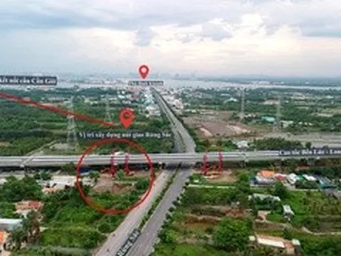 Cận cảnh vị trí xây nút giao đa tầng 3.000 tỷ mở lối kinh tế biển TP.HCM